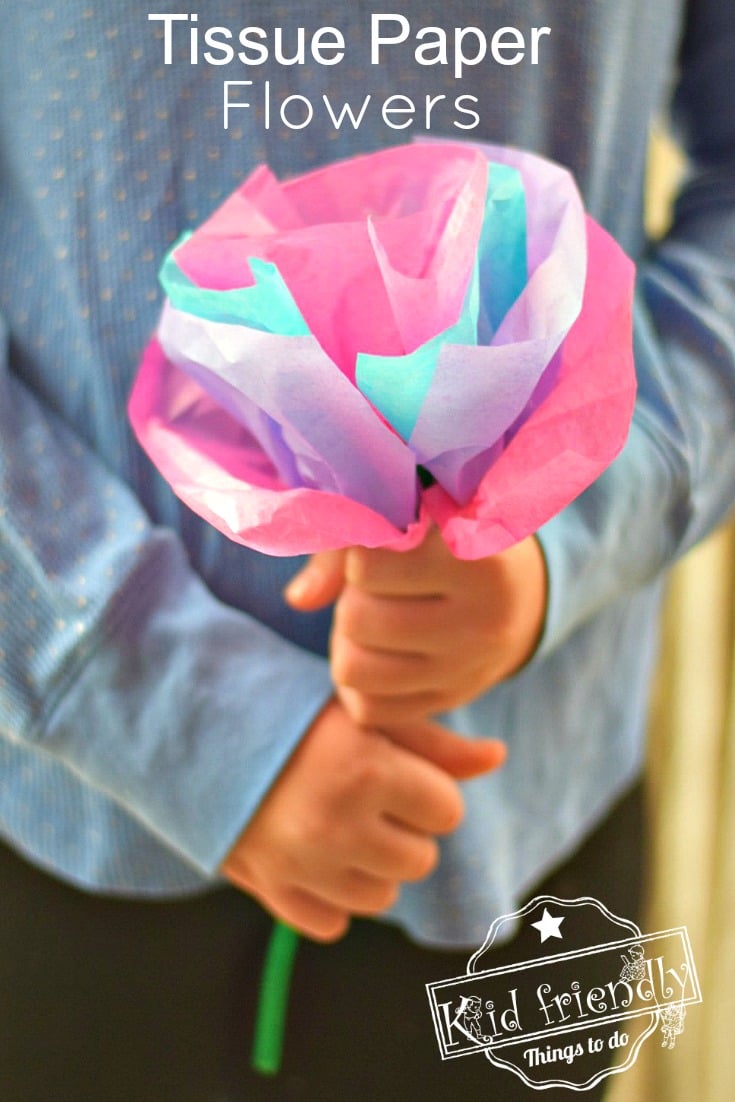 How to Make Flowers out of Tissue Paper